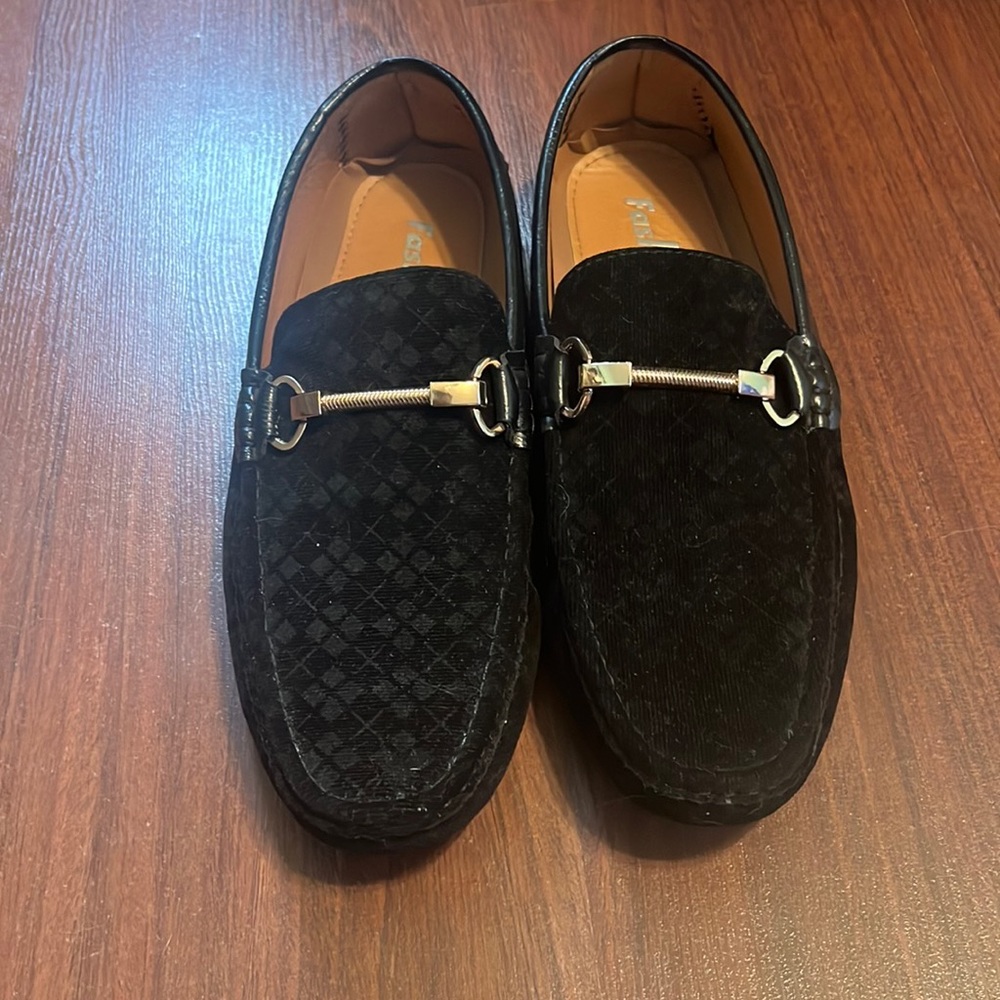 Black loafers purchased in Thailand!